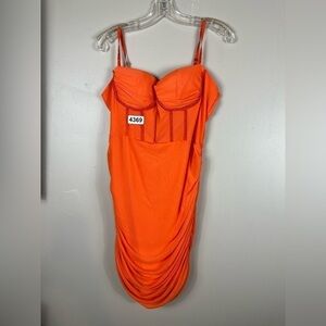 L-vow women 2xlarge p2p 19 27-1/3length bra built in corset top